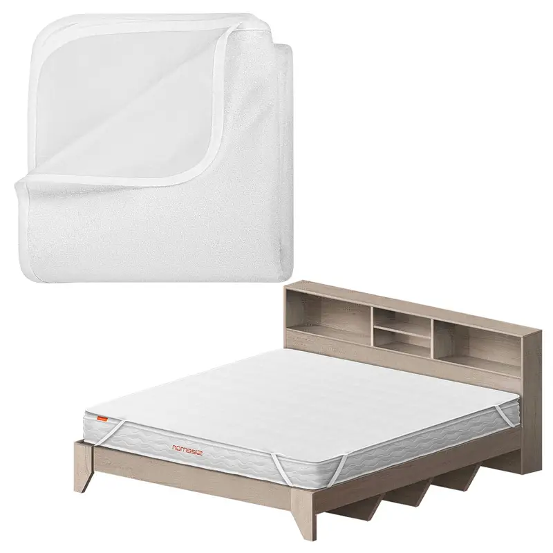 King-Size Waterproof Mattress Protector – Hypoallergenic Barrier 1