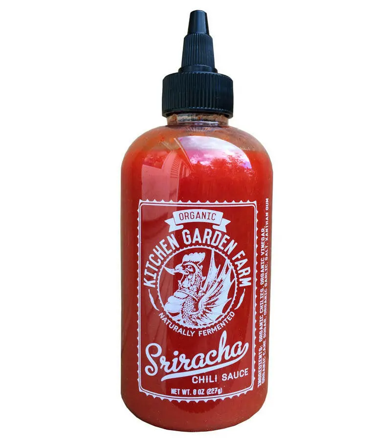 Kitchen Garden Farm Sriarcha Chili Sauce – Small-Batch Hot Condiment 1