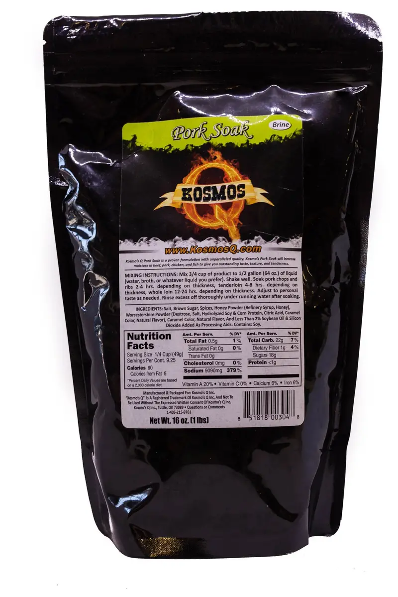 Kosmo’S Q Pork Soak – Pre-Cook Brining Solution For Tender Results 1
