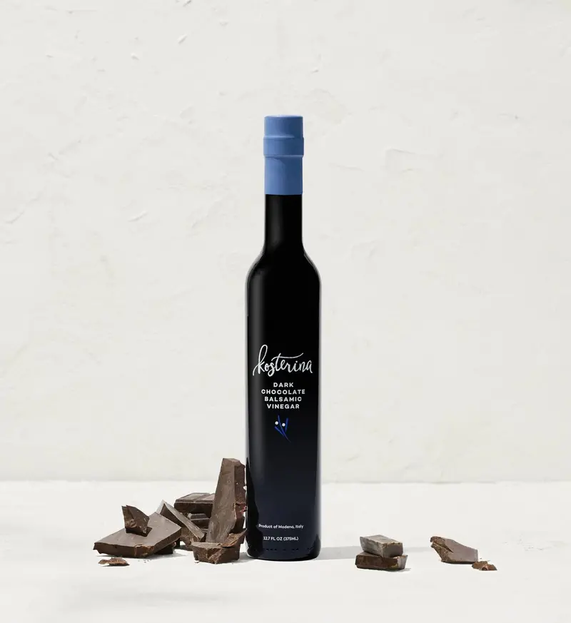 Kosterina Dark Chocolate Balsamic Vinegar – Aged 375Ml Gourmet Condiment 1