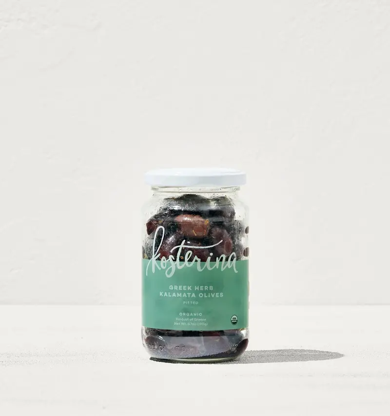 Kosterina Greek Herb-Infused Kalamata Olives 1