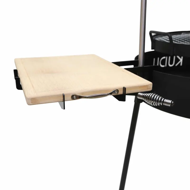 Kudu Multi-Use Cutting Board And Side Table Stand 1