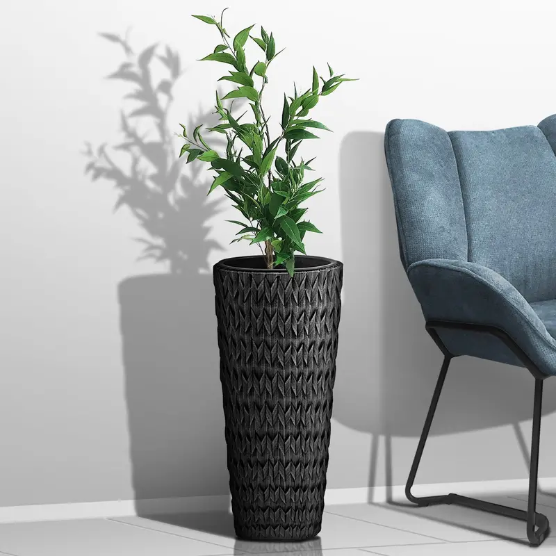 Large Ceramic Plant Pot – 28Cm Diameter × 60Cm Height 1