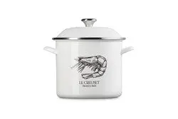 Le Creuset Enameled Cast Iron Shrimp Stockpot – 10 Quart 1