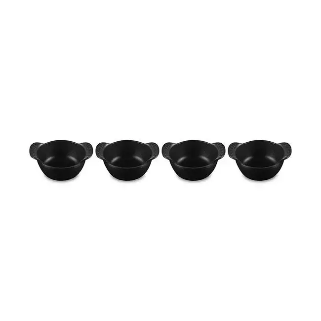 Le Creuset Gourmand Enamel Cocotte Only Set (4-Pack) 1