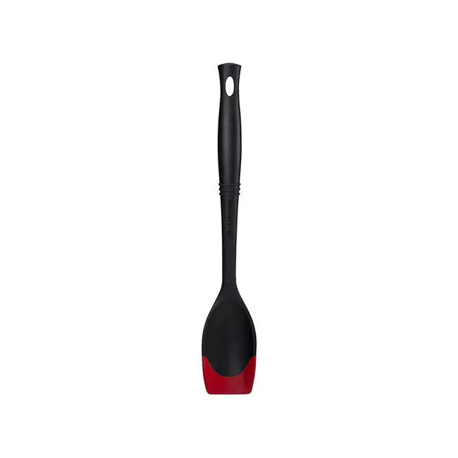 Le Creuset Revolution Bi-Material Saute Spoon – Heat-Resistant Nylon & Stainless Handle 1