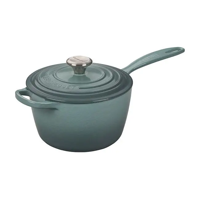 Le Creuset Signature Enameled Saucepan – Stainless Steel Lid