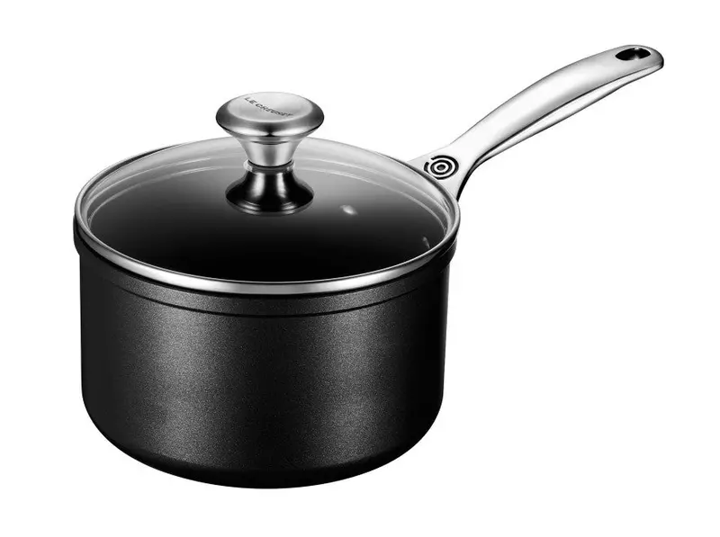 Le Creuset Toughened Nonstick Pro 2-Quart Saucepan With Glass Lid 1