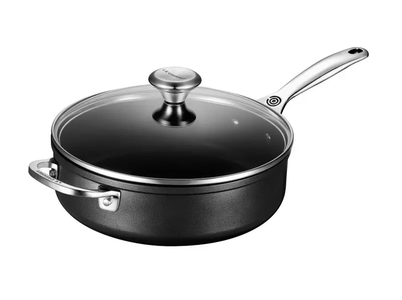 Le Creuset Toughened Nonstick Pro 3-Quart Sauté Pan With Glass Lid 2