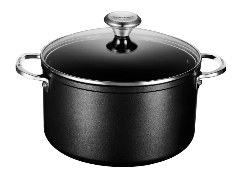 Le Creuset Toughened Nonstick Pro 6.3-Quart Stockpot With Glass Lid 1