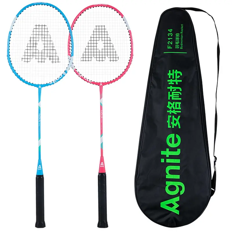 Lightweight Badminton Racket Duo – 2-Pack Recreational Play Set 1