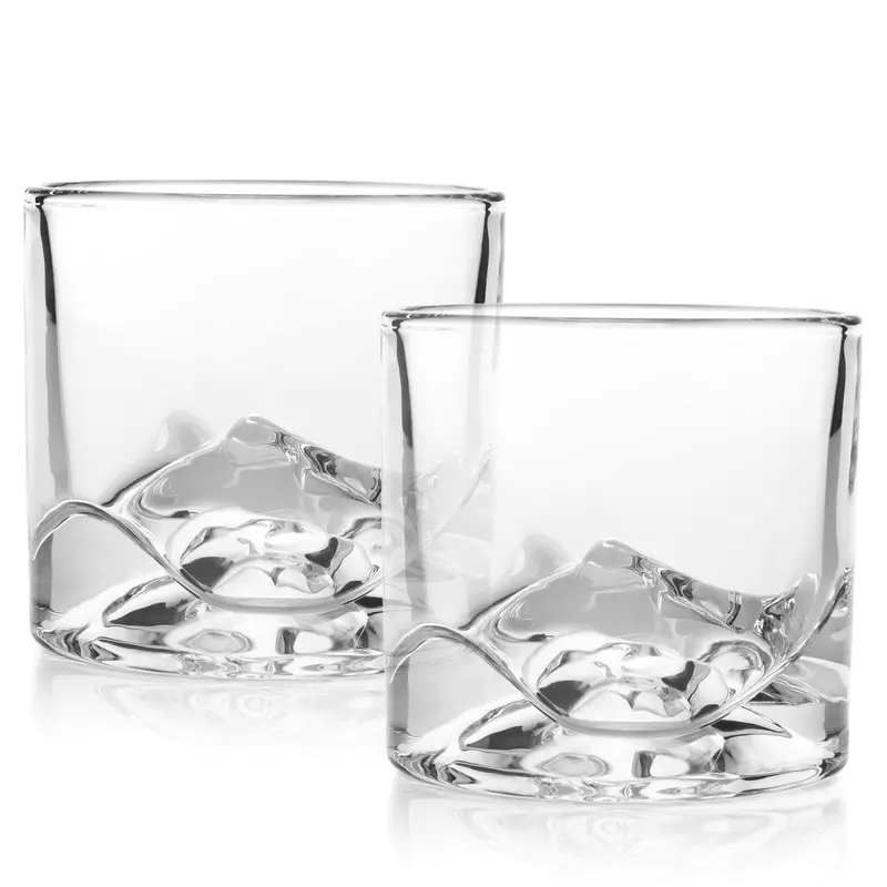 Liiton Denali Crystal Whiskey Glasses (Set Of 2) 1
