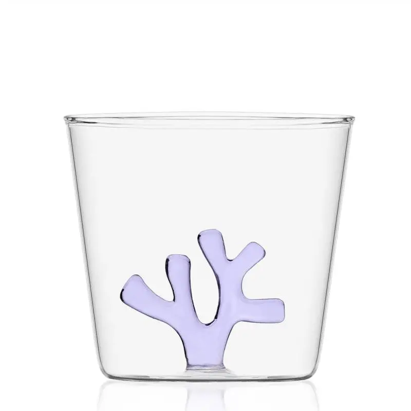 Lilac Coral Accent Tumbler 1