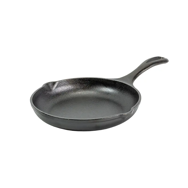 Lodge Chef-Style 8-Inch Cast Iron Skillet – Pre-Seasoned, Compact Cooking 1