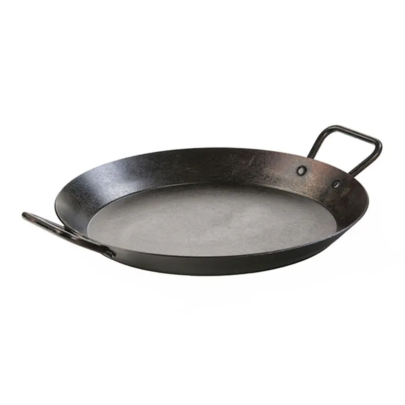 Lodge Seasoned Carbon Steel Dual-Handle Pan – Lightweight & Responsive 1