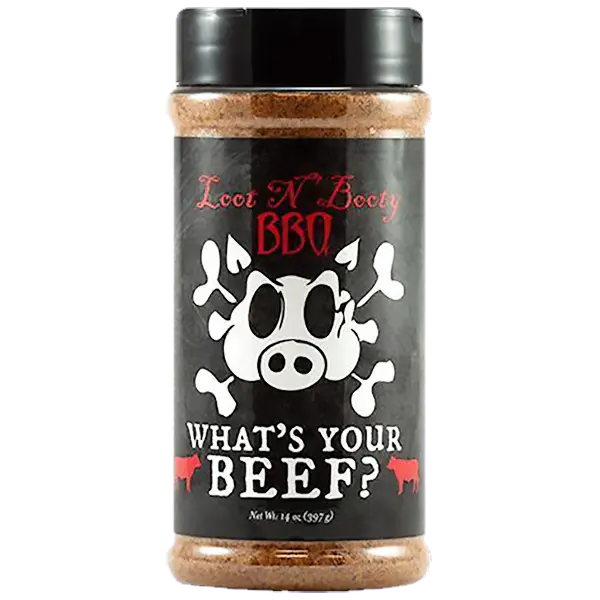 Loot N' Booty What'S Your Beef Dry Rub – 14 Oz 1