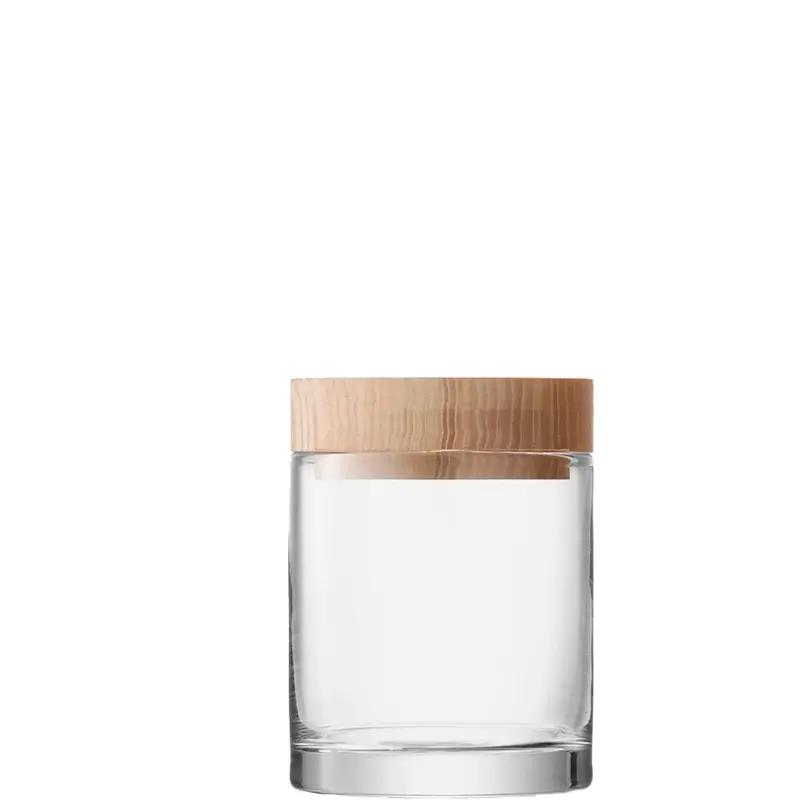 Lotta Airtight Storage Container With Ash Wood Lid 1