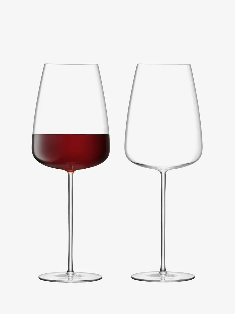 Lsa International Red Wine Grand Glasses With Matching Carafe Decanter 1
