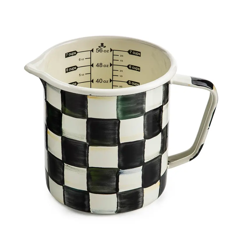 Mackenzie-Childs Courtly Check 7-Cup Measuring Vessel 1