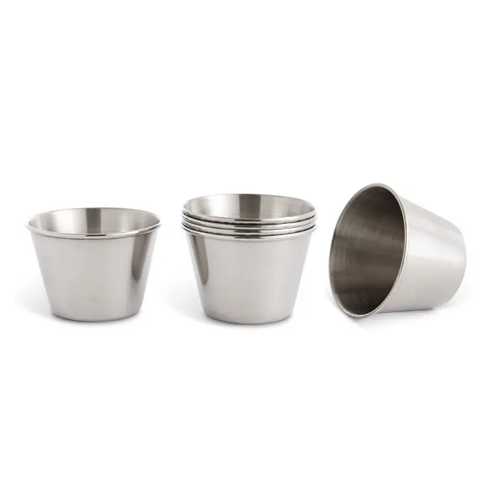 Maine Man Seafood Sauce Cups – Set Of 6 Elegant Dipping Vessels 1