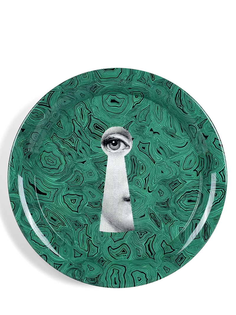Malachite Green Tray With Integrated Lock Mechanism 1
