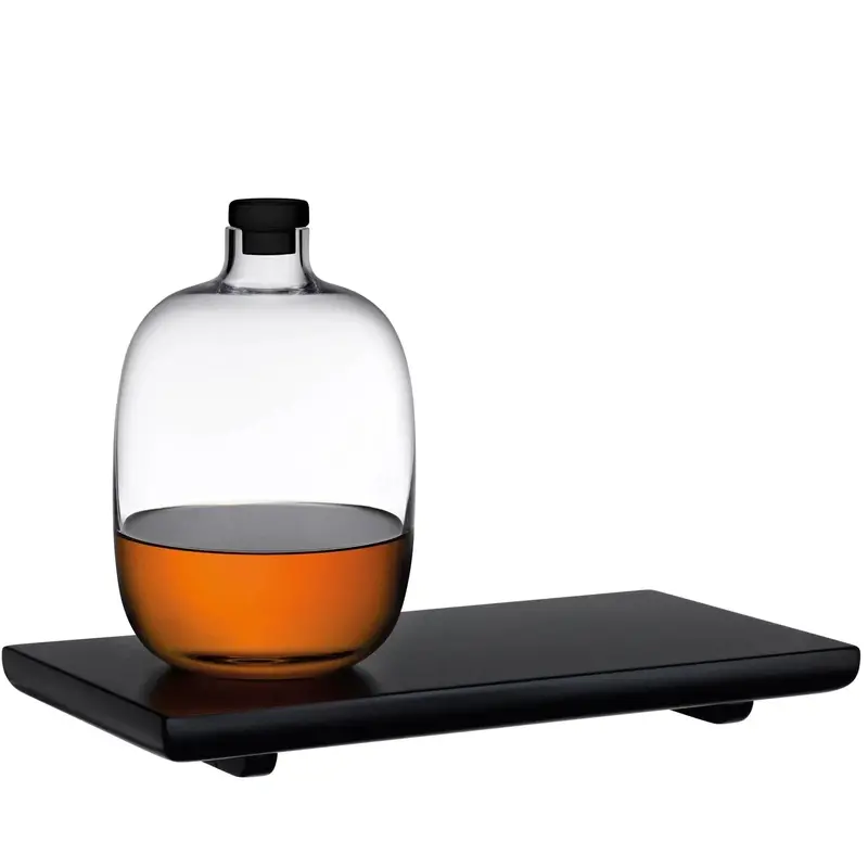 Malt Whiskey Gift Set With Reclaimed Wood Tray 1