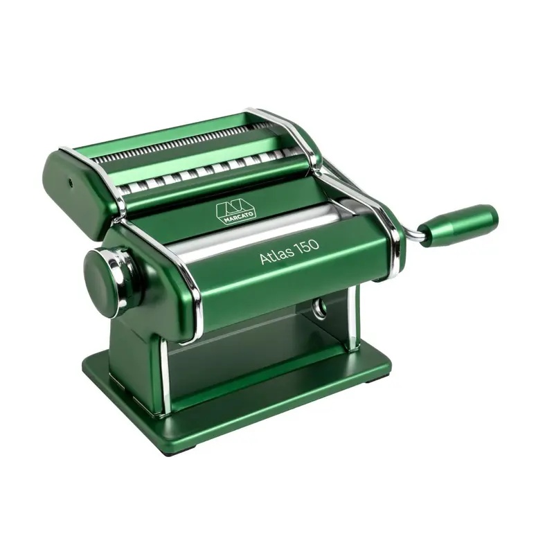 Marcato Atlas 150 Pasta Maker – Fresh Green Finish 1