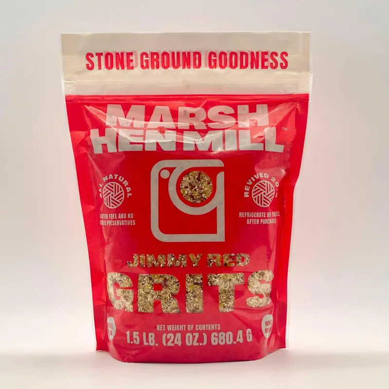 Marsh Hen Mill Jimmy Red Grits – Heritage Corn, Small-Batch Ground 1