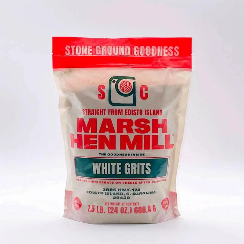 Marsh Hen Mill Stone-Ground White Grits – Slow-Milled Cornmeal 1