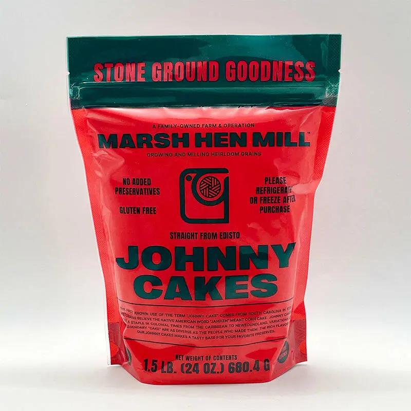 Marsh Hen Mill Traditional Lowcountry Johnny Cakes – Stone-Ground Cornmeal Mix 1