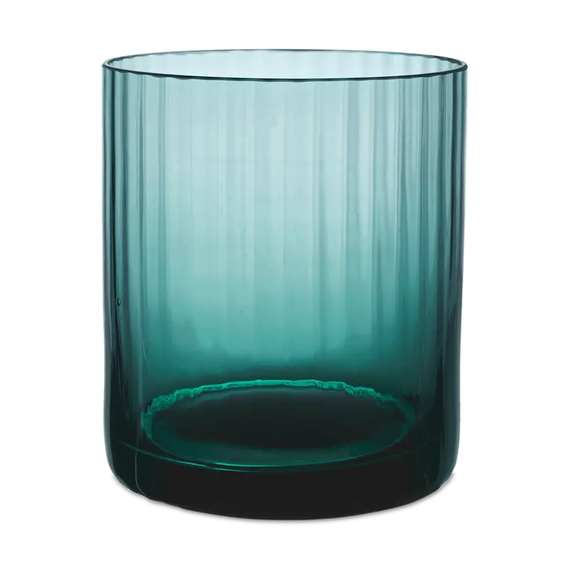 Match Bembo Baltic Blue Double Old Fashioned Glass – Hand-Blown 1