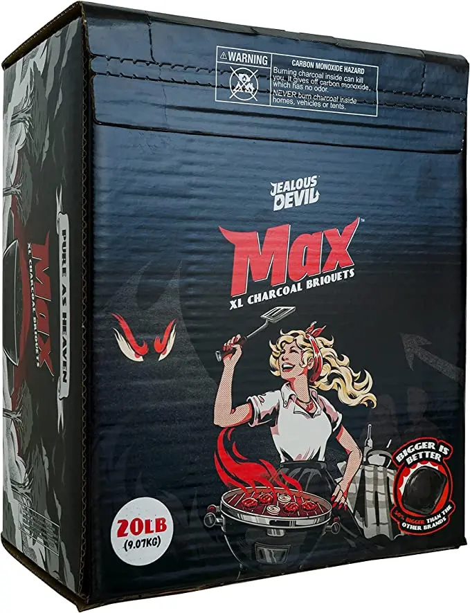Max Xl All-Natural Hardwood Charcoal Briquets – 20 Lb Pillow Pack 1