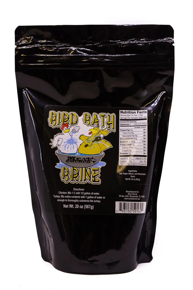 Meat Church Bird Baptism Poultry Brine – Flavor-Boosting Chicken & Turkey Soak 1