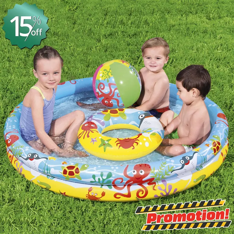 Medium Inflatable Pool – 137 Liter Capacity 1
