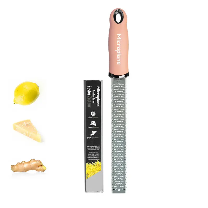Microplane Classic Citrus Zester In Dusty Rose 1