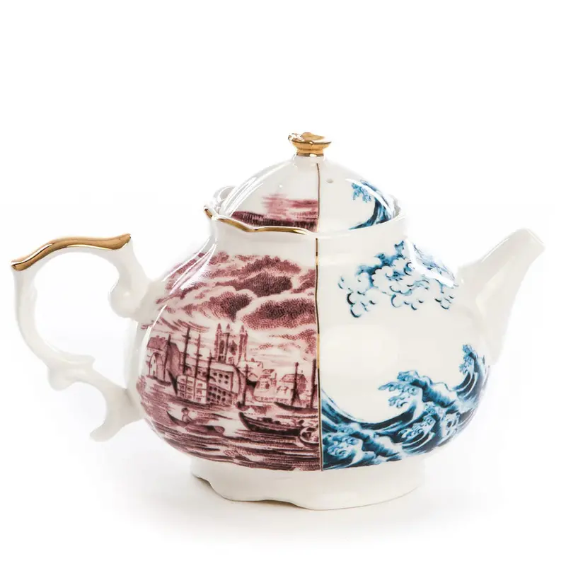 Modern Hybrid Teapot – Smeraldina Design With Organic Silhouette 1