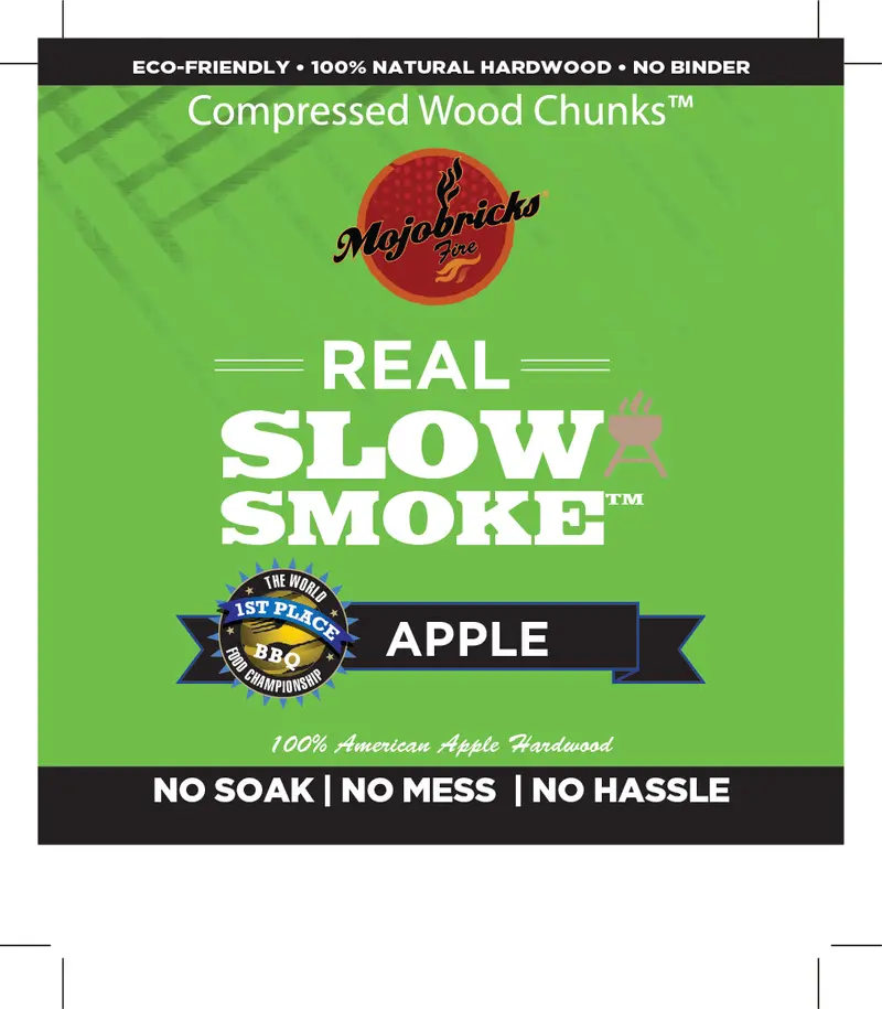 Mojobricks Minis Applewood Smoking Cubes (8-Pack) 1