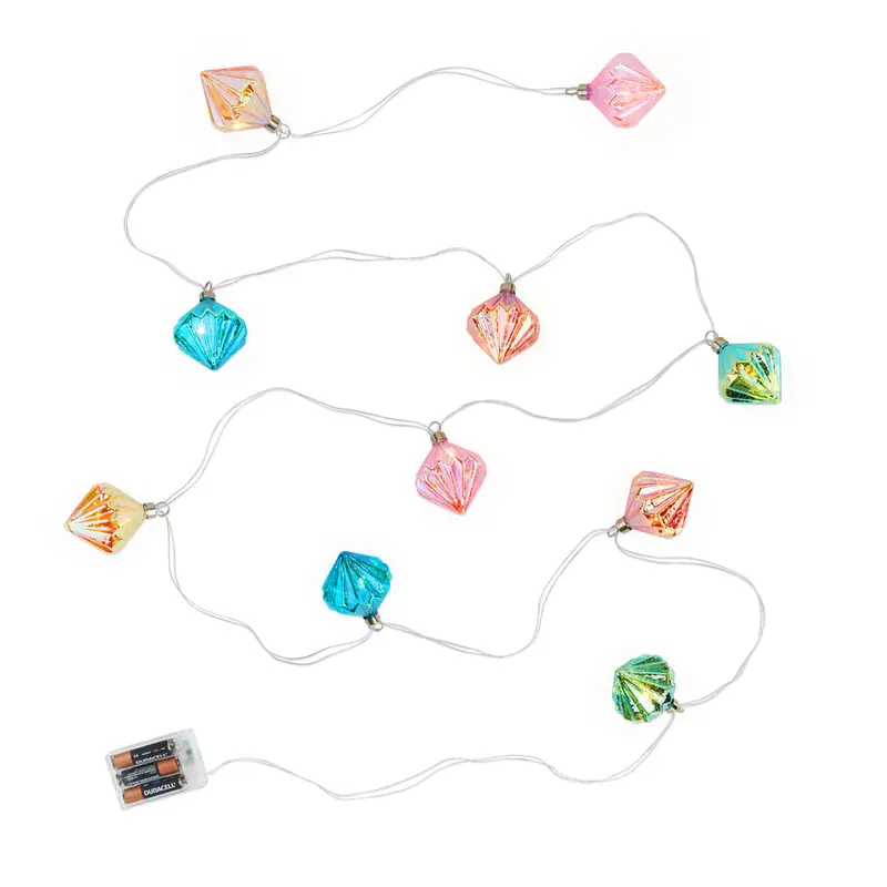 Moma Led Diamond String Lights – Art-Inspired Indoor Holiday Lighting 1
