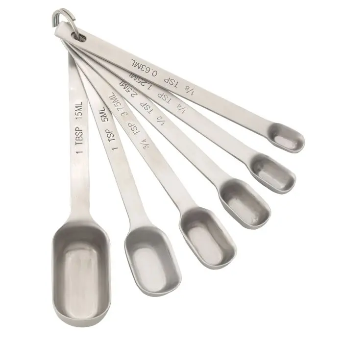 Mrs. Anderson’S Baking Spice Measuring Spoon Set – 6-Piece Graduated Tools For Herbs And Seasonings 1