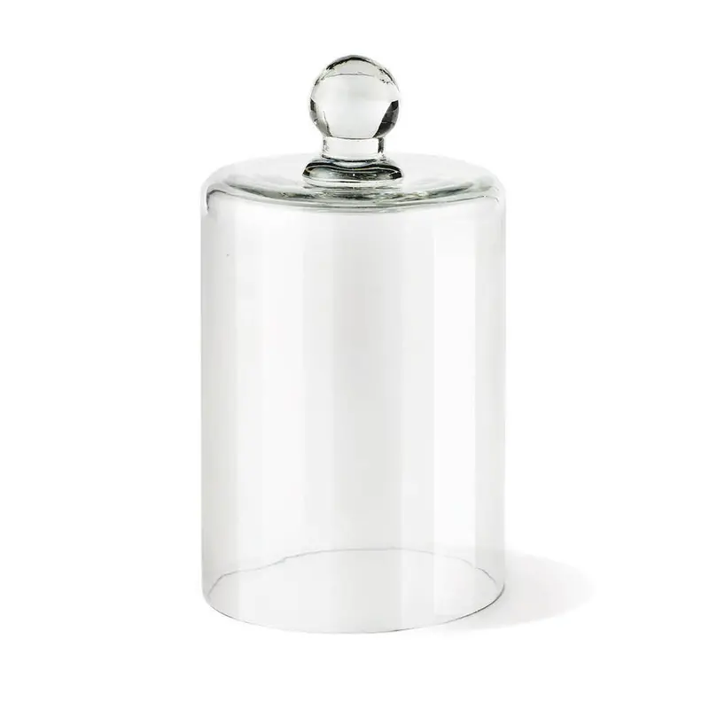 Napa Home & Garden Glass Candle Cloche With Brass Base 1