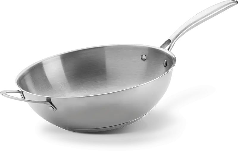 Napoleon 12-Inch Stainless Steel Wok – High-Heat Stir-Fry & Grill Pan 1