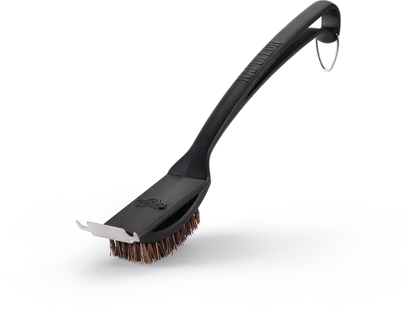 Napoleon 62053 Natural Fiber Grill Brush With Built-In Grid Scraper 1