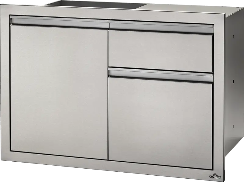 Napoleon Bi-3624-1D2Dr 36" X 24" Undercounter Single Door With Two Standard Drawers 1