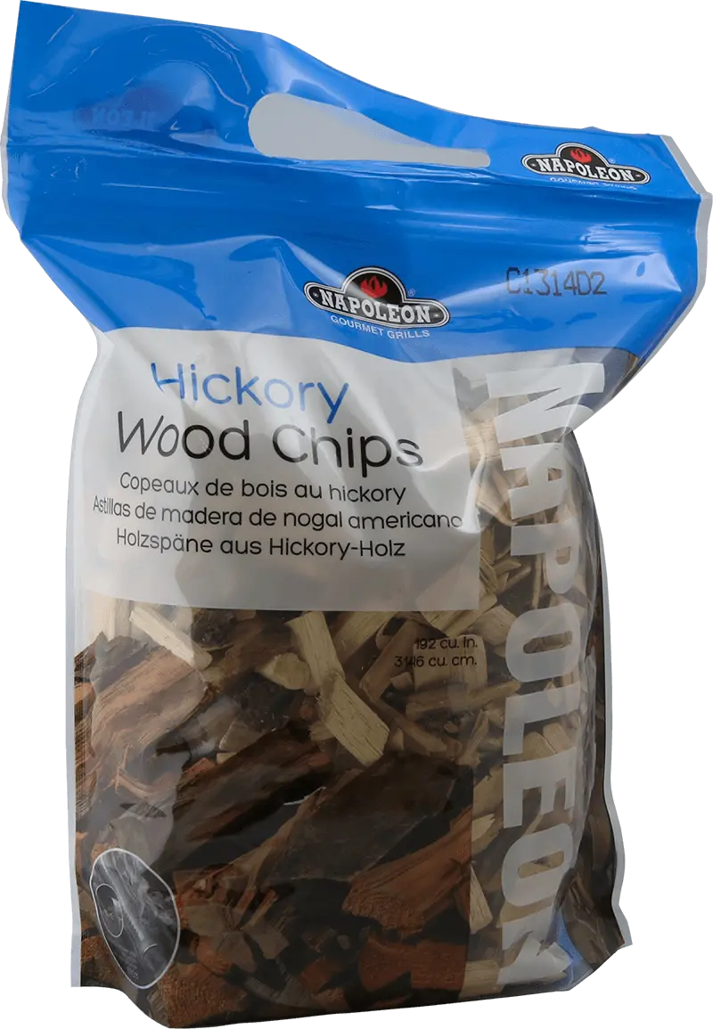 Napoleon Hickory Wood Smoking Chips – 2 Lb Bag For Rich, Smoky Flavor 1
