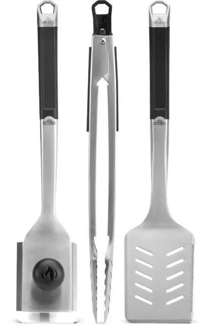 Napoleon Premium 3-Piece Stainless Steel Grill Tool Set 1