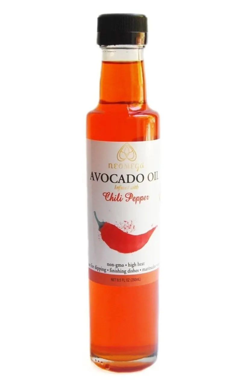 Neomega Chili-Infused Avocado Oil – 8 Oz (250 Ml) 1