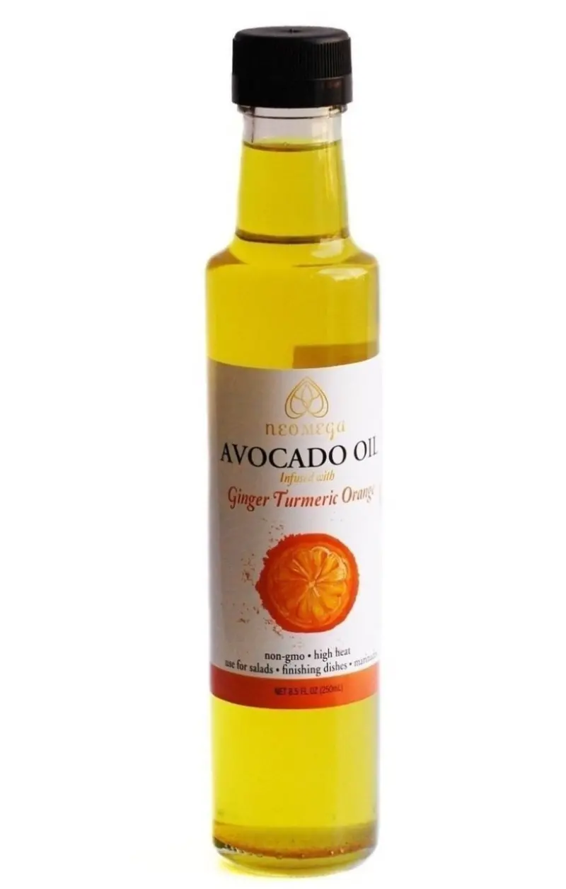 Neomega Ginger-Turmeric-Orange Infused Avocado Oil – 8 Oz (250 Ml) 1