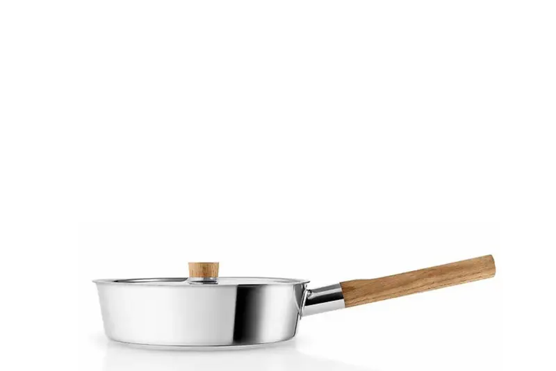 Nordic Kitchen 24Cm Stainless Steel Saute Pan 1