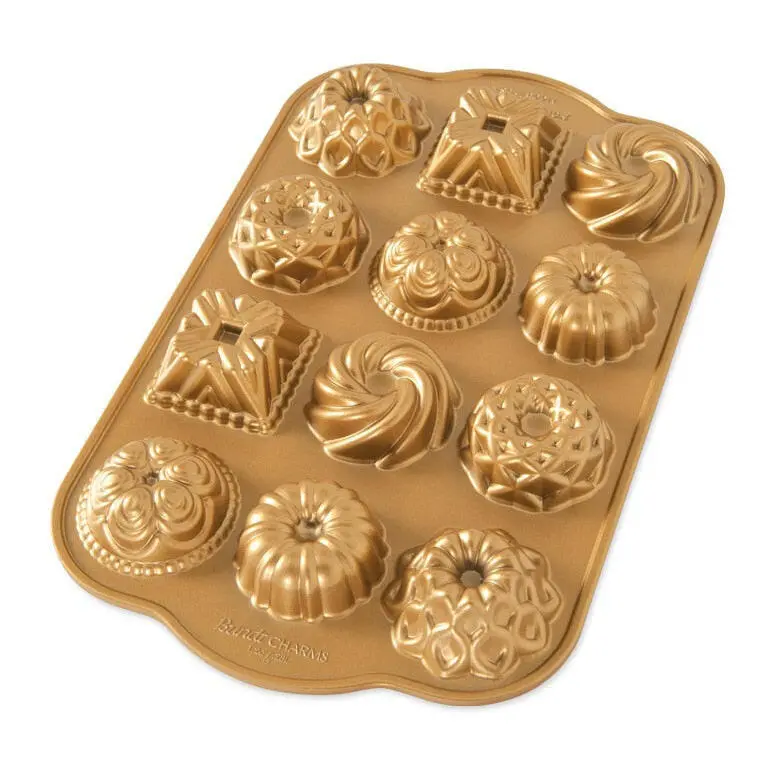 Nordic Ware Mini Bundt Charms Pan For Bite-Sized Treats 1