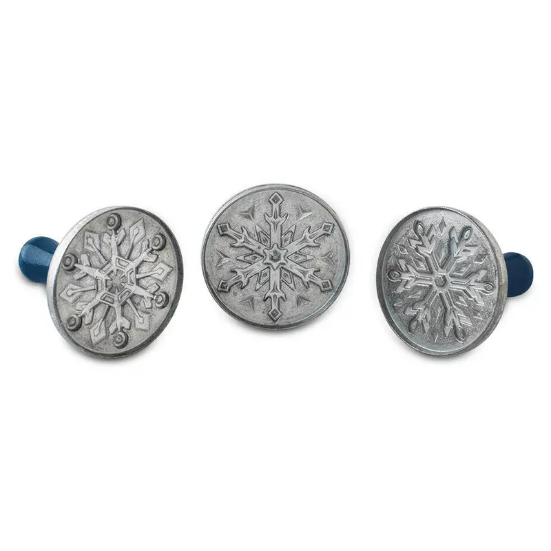 Nordic Ware Snowflake Cookie Stamp Set For Holiday Baking 1